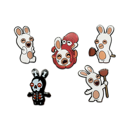 Rabbids Pin Set
