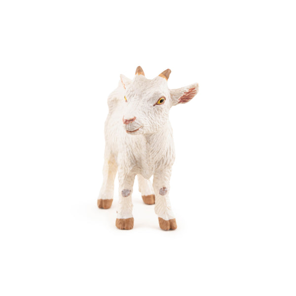 Figurine Chevreau blanc Papo - animal de la ferme