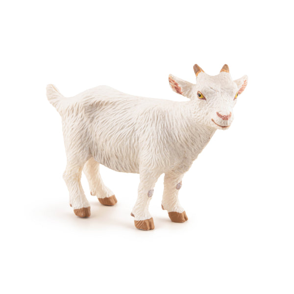 Figurine Chevreau blanc Papo - animal de la ferme