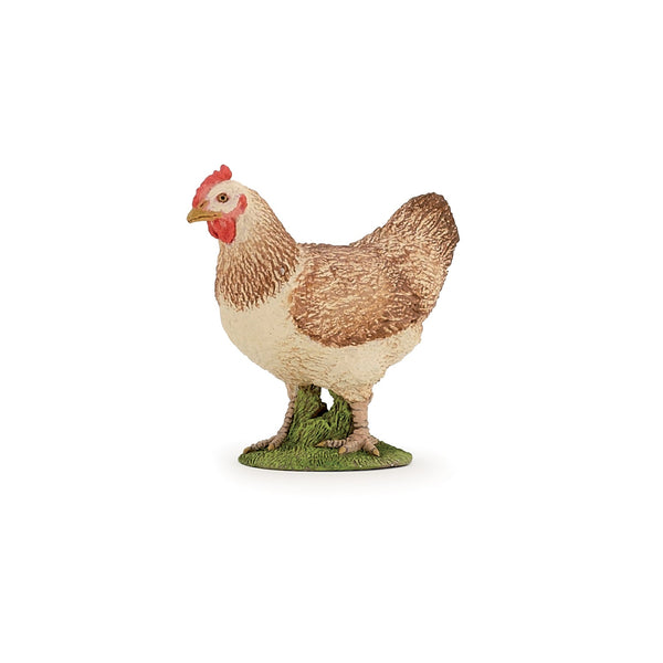 Figurine Poule rousse Papo - animal de la ferme