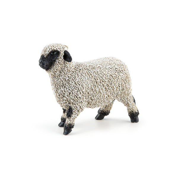 Figurine Mouton nez noir du Valais Papo - animal de la ferme