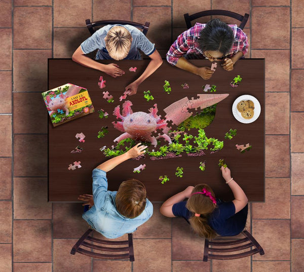 Axolotl-puzzel