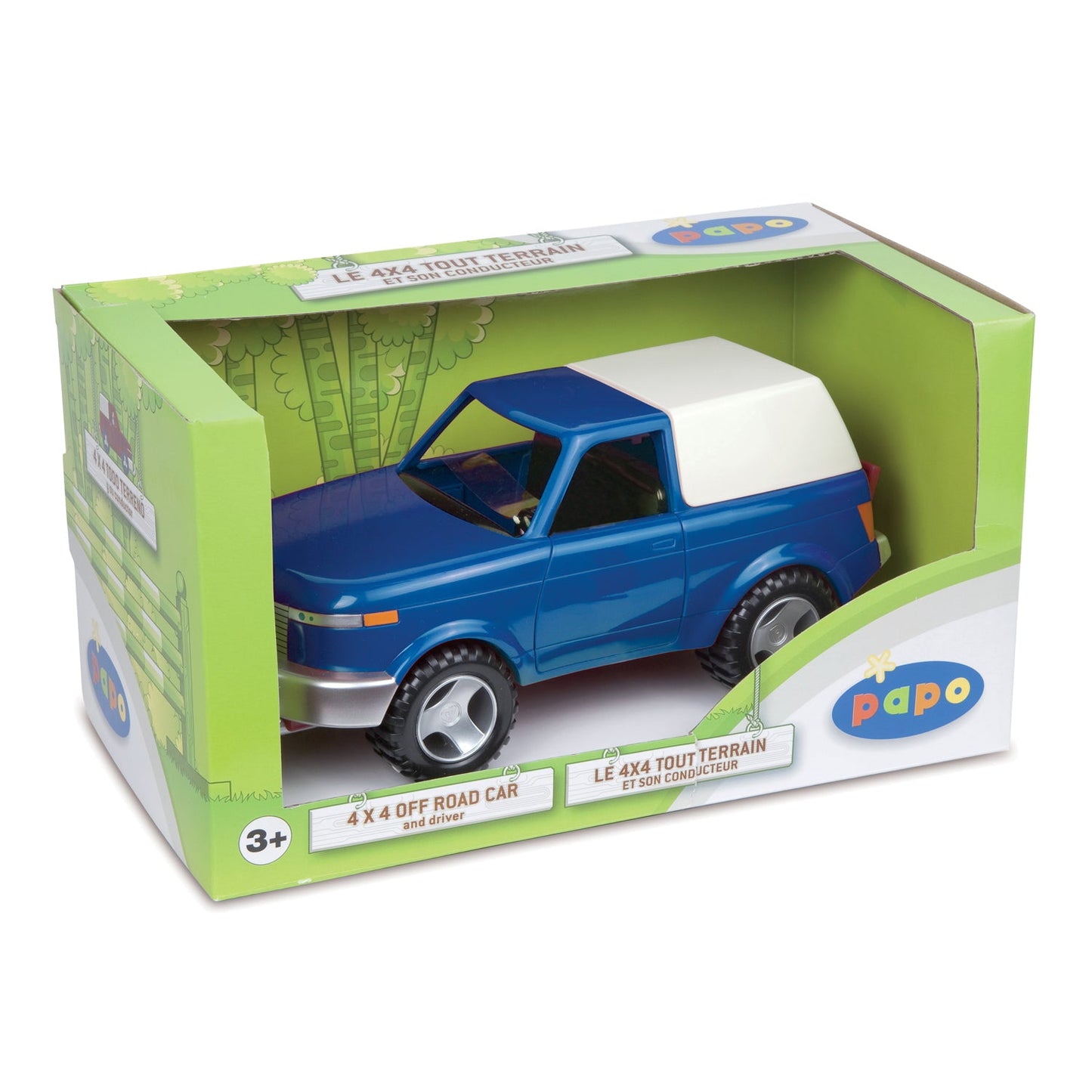 4 x 4 tout terrain Papo - cheval