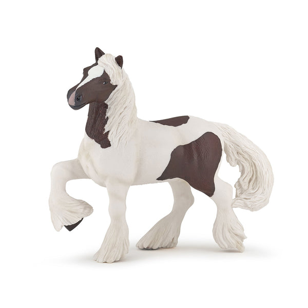Figurine Cob irlandais pie bai Papo - cheval