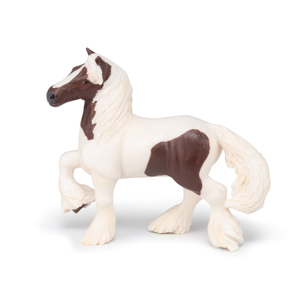 Figurine Cob irlandais pie bai Papo - cheval