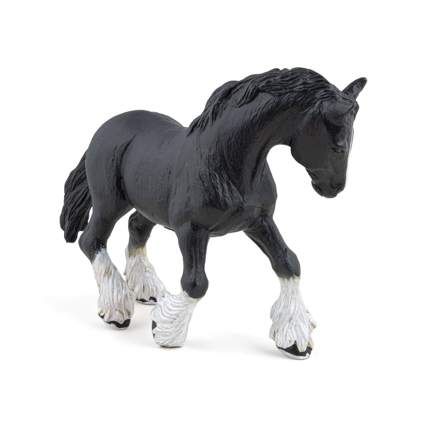 Figurine Etalon shire noir