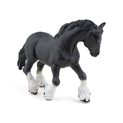 Figurine Etalon shire noir