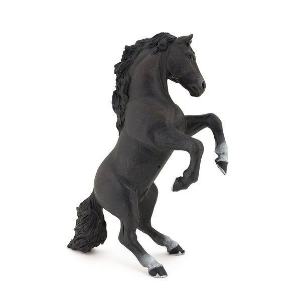 Figurine Cheval cabré noir Papo - cheval