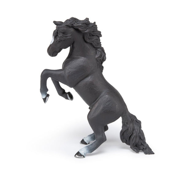 Figurine Cheval cabré noir Papo - cheval
