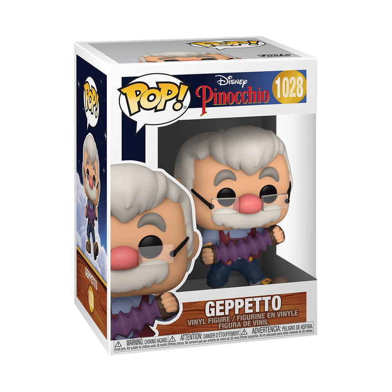 Pop! Geppeto met accordeon 