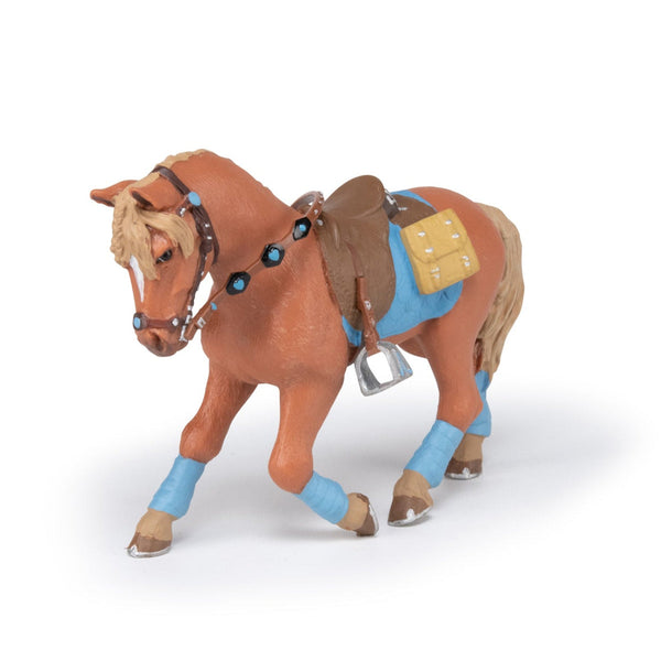 Figurine Cheval du jeune cavalier Papo - cheval