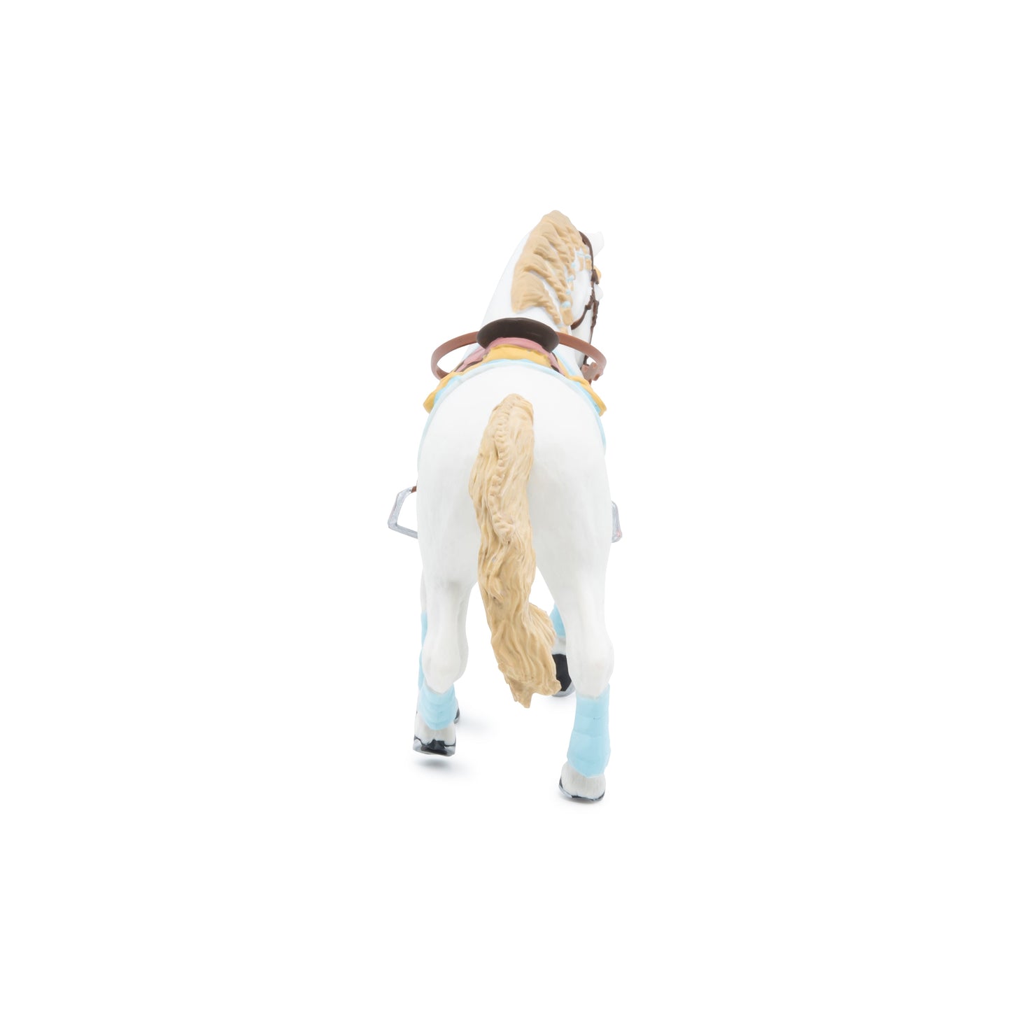 Blue Fashion Horse Figurine