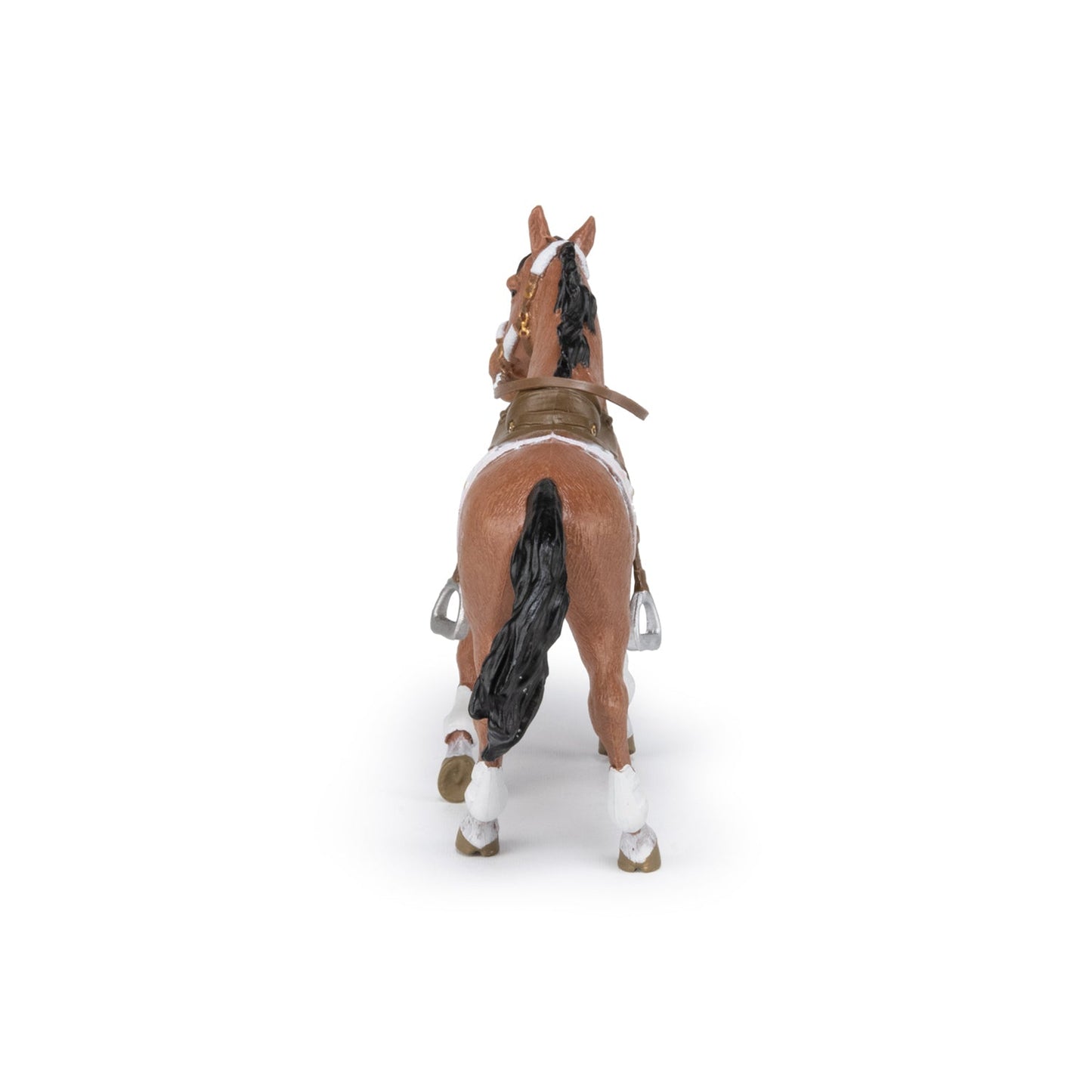 Figurine Cheval de la cavalière fashion hiver