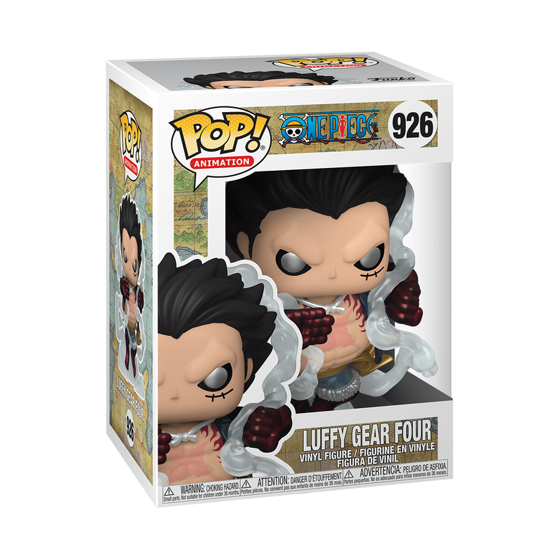 Pop! Luffy Gear Four (Metallic)