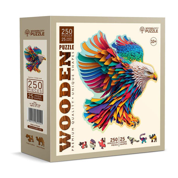 Puzzel met de stralende adelaar (250 stuks)