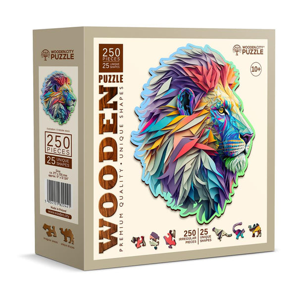 Moderne Leeuw Puzzel 250p