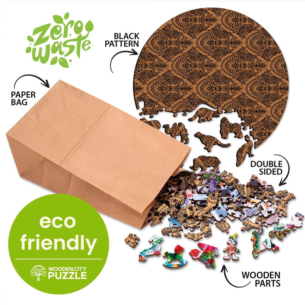 Rompecabezas - Mapa del Reino Animal