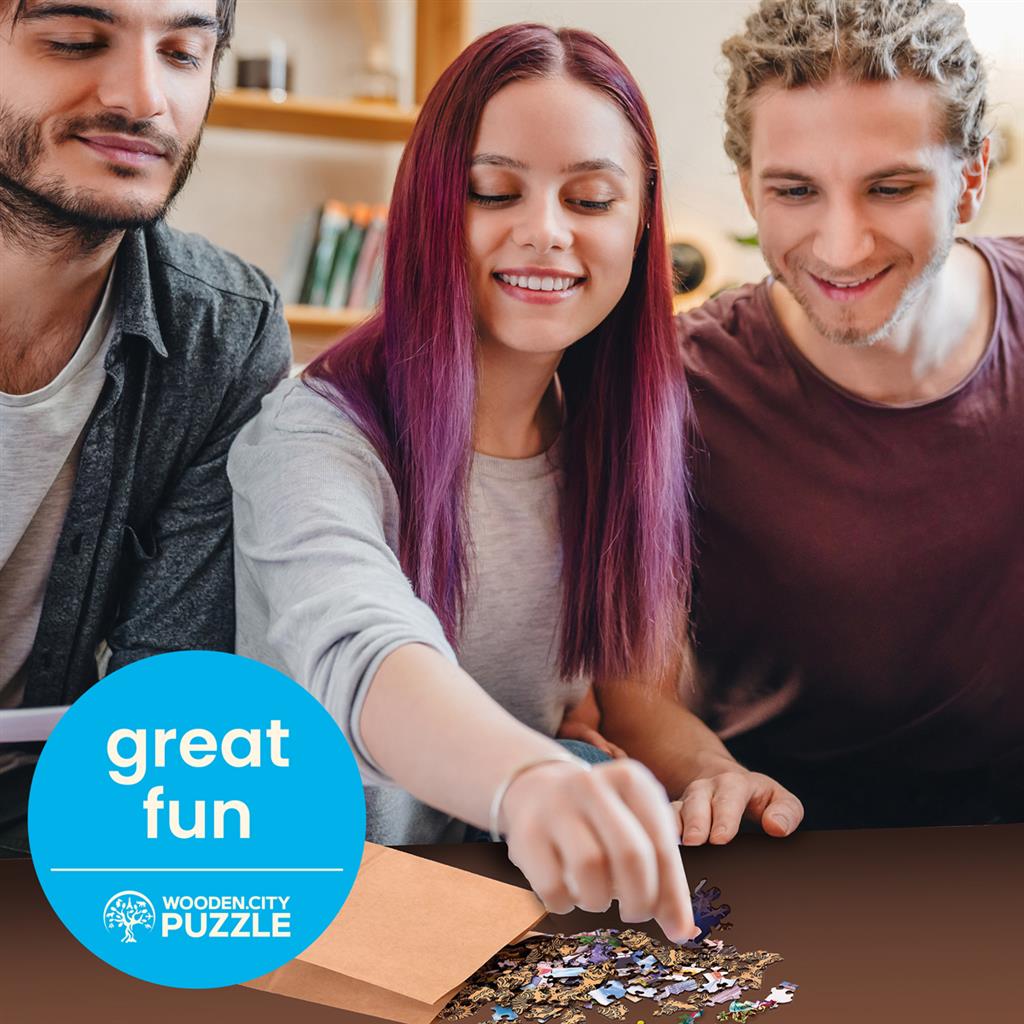 Rompecabezas - Mapa del Reino Animal