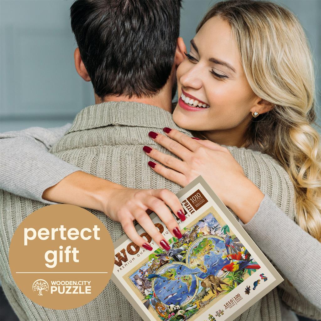 Rompecabezas - Mapa del Reino Animal