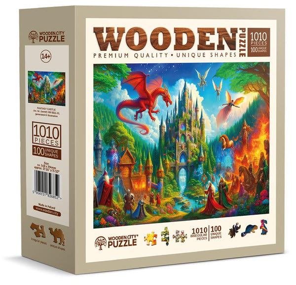 Fantastische kasteelpuzzel 1010p