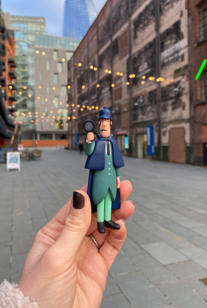 Sherlock - Figurine de collection de Londres pour les amateurs de livres littéraires