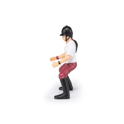 Figurine Jeune cavalière Papo - cheval