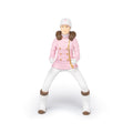 Figurine Cavalière fashion hiver