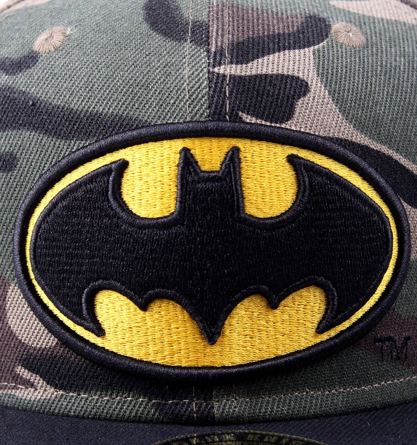 casquette dc comics batman military cotton division