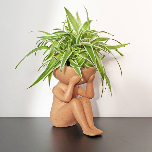 Cache-pot 3D Silhouette Homme