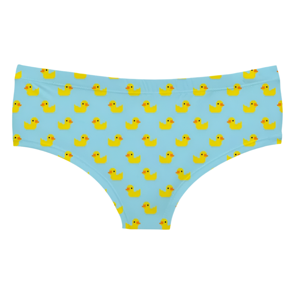 Pantalones de baño de pato amarillo