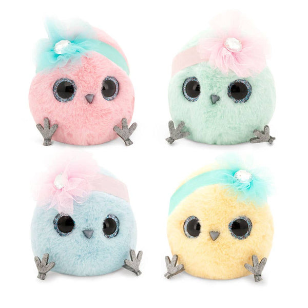 Peluche Whozie com decoração, 13 cm