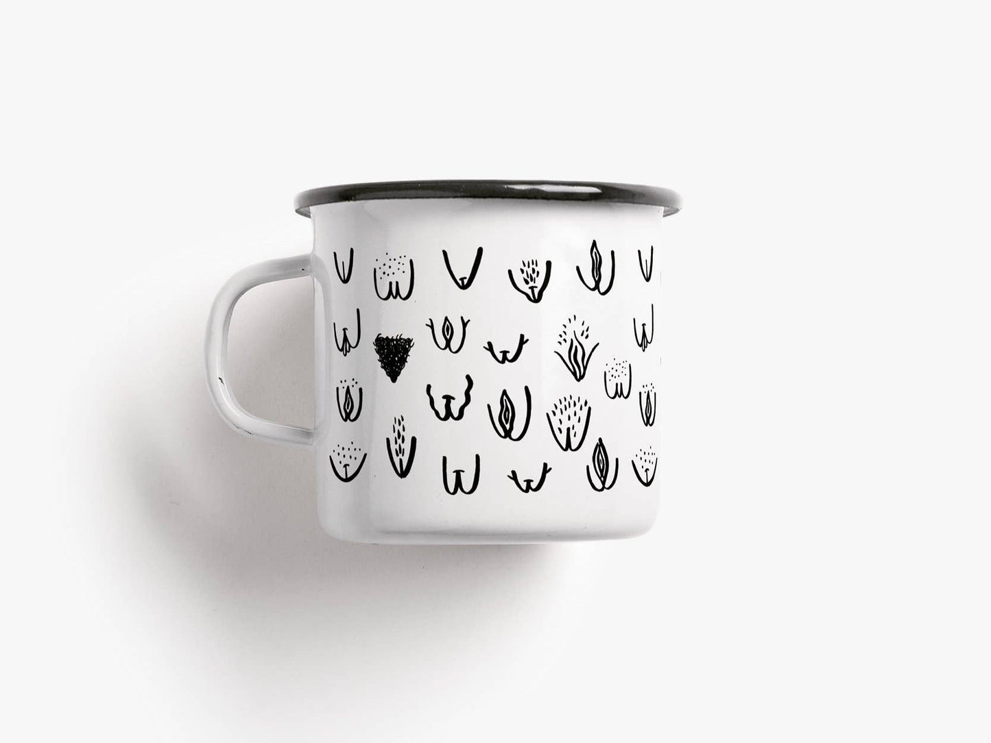 Tasse en émail - Vulvarines