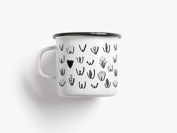 Tazza smaltata - Vulvarines