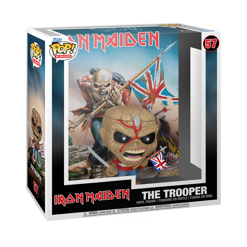 ¡Estallido! Álbumes Iron Maiden - The Trooper