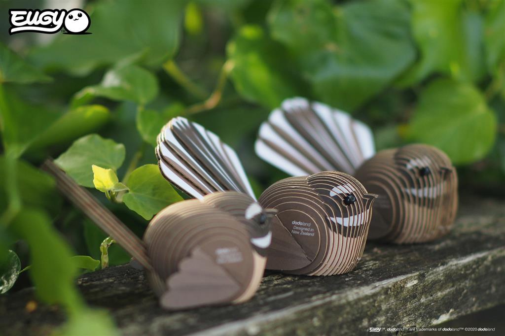 EUGY 3D - Cola de caballo con collar