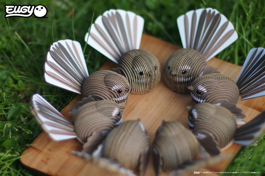 EUGY 3D - Cola de caballo con collar