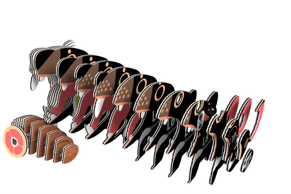 EUGY 3D - Demonio de Tasmania