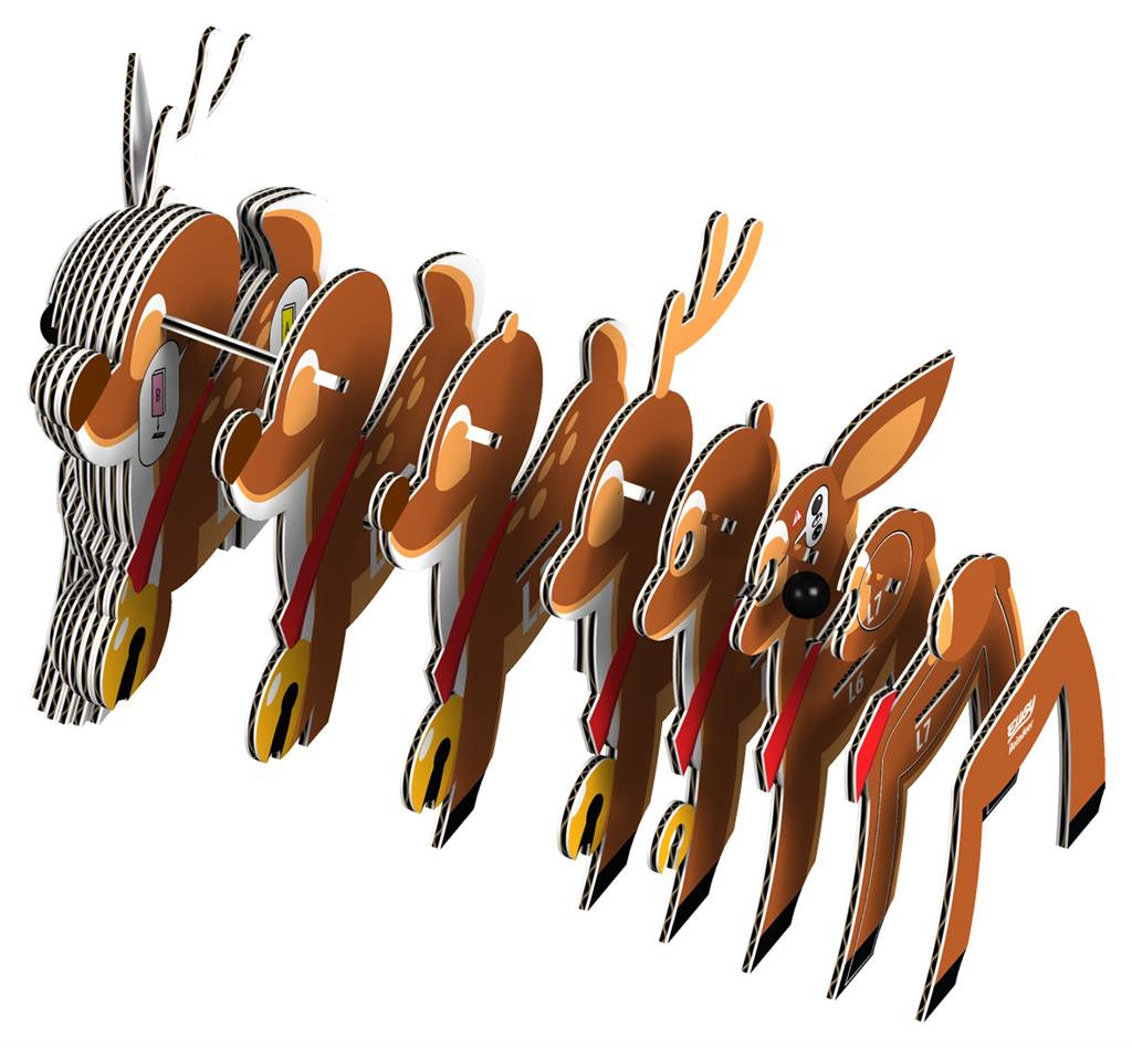 EUGY 3D - Reno de Navidad