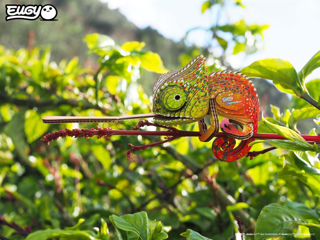 EUGY 3D - Camaleón