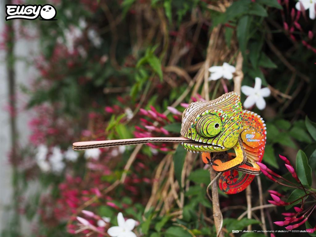EUGY 3D - Camaleón