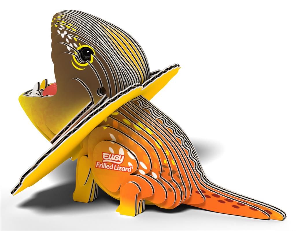 EUGY 3D - Lézard à collerette