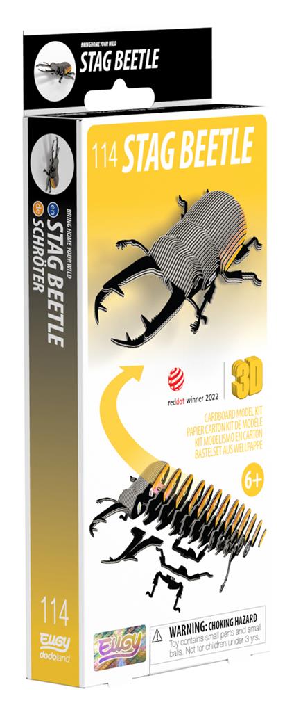 EUGY 3D - Coléoptère Lucanidae