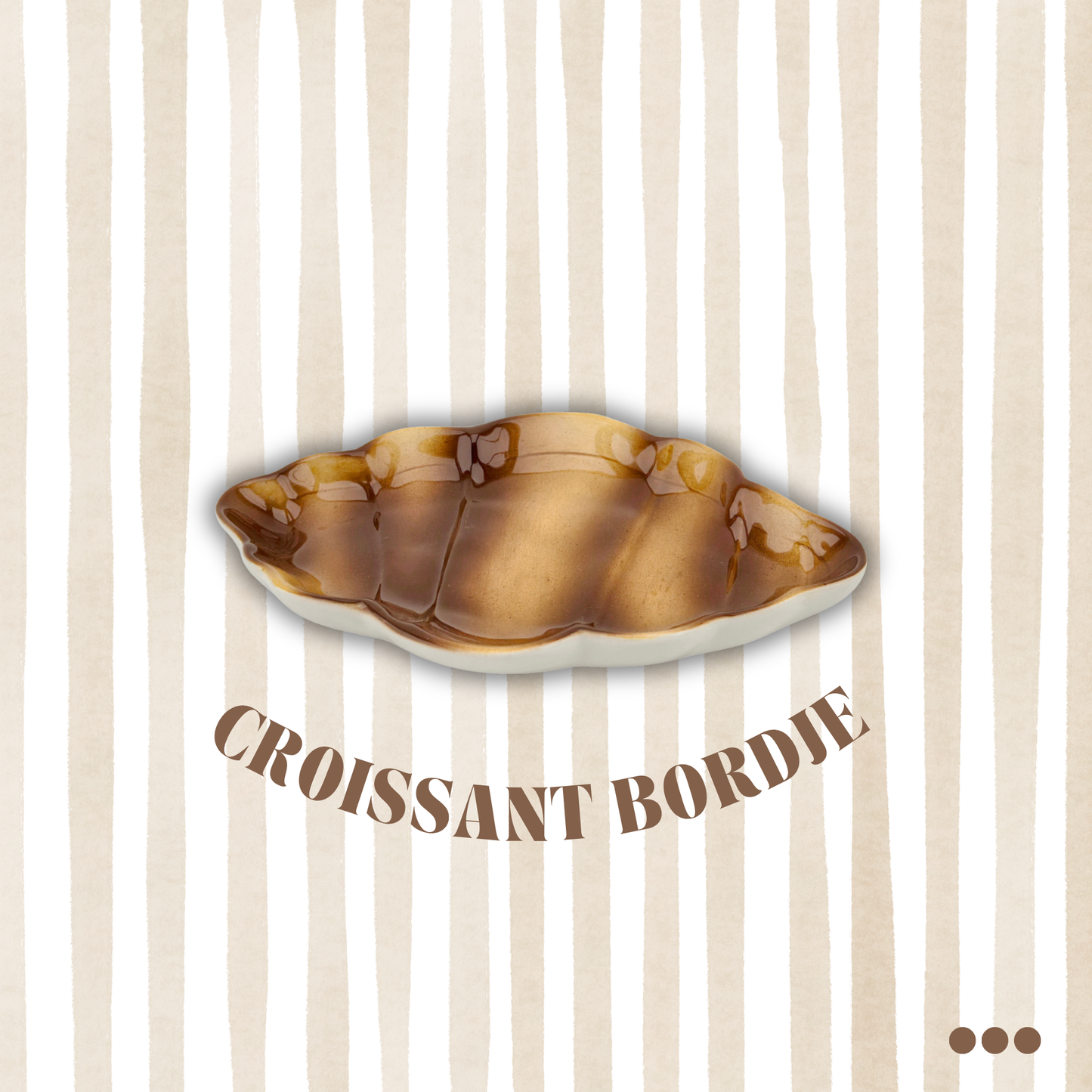 Assiette Croissant