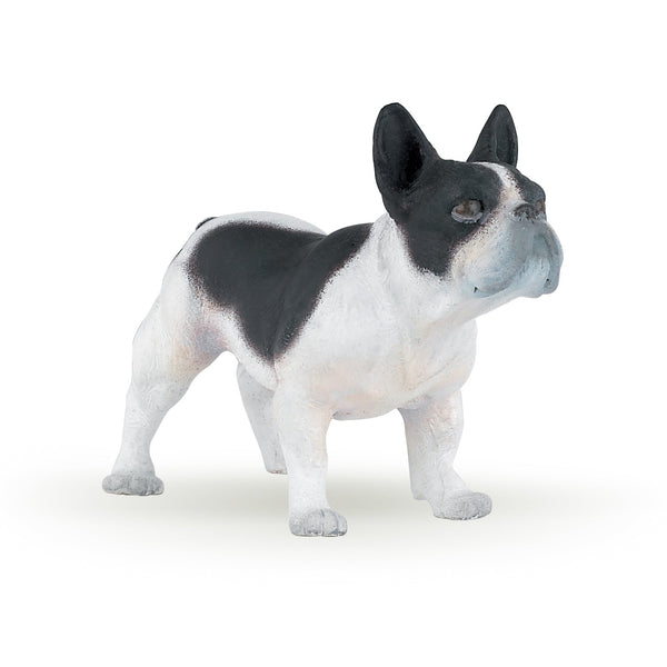 Figurine Bouledogue français noir et blanc Papo - chien ou chat