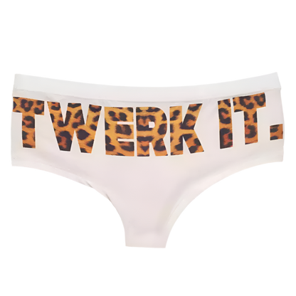 Leopard "TWERK IT" Panties