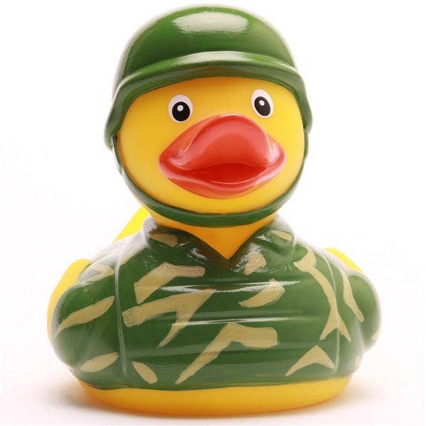 Pato soldado