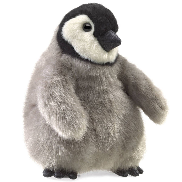 Marionnette à main Bébé pingouin empereur 3126/ Bébé pingouin empereur Folkmanis réaliste