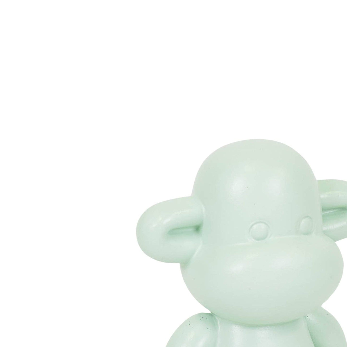 Ornament - Hanging Loose Monkey Figurine 'The Legend' - Polyresin - Mint Green - 11x7x19cm