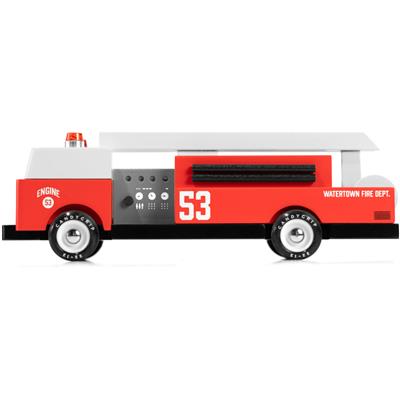 Candycar World - Auto in legno - Camion dei pompieri