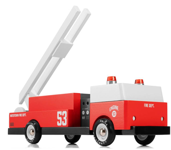 Candycar World - Auto in legno - Camion dei pompieri